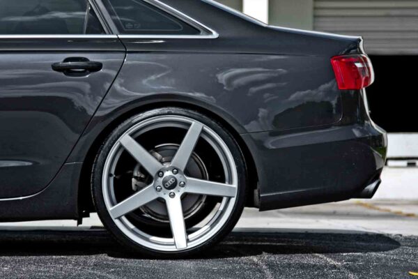 AudiA62012Gray_22inchXOMiami_SilverBrushedFace_5