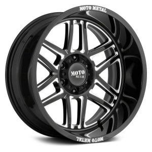 Moto Metal MO992 Folsom Gloss Black Milled